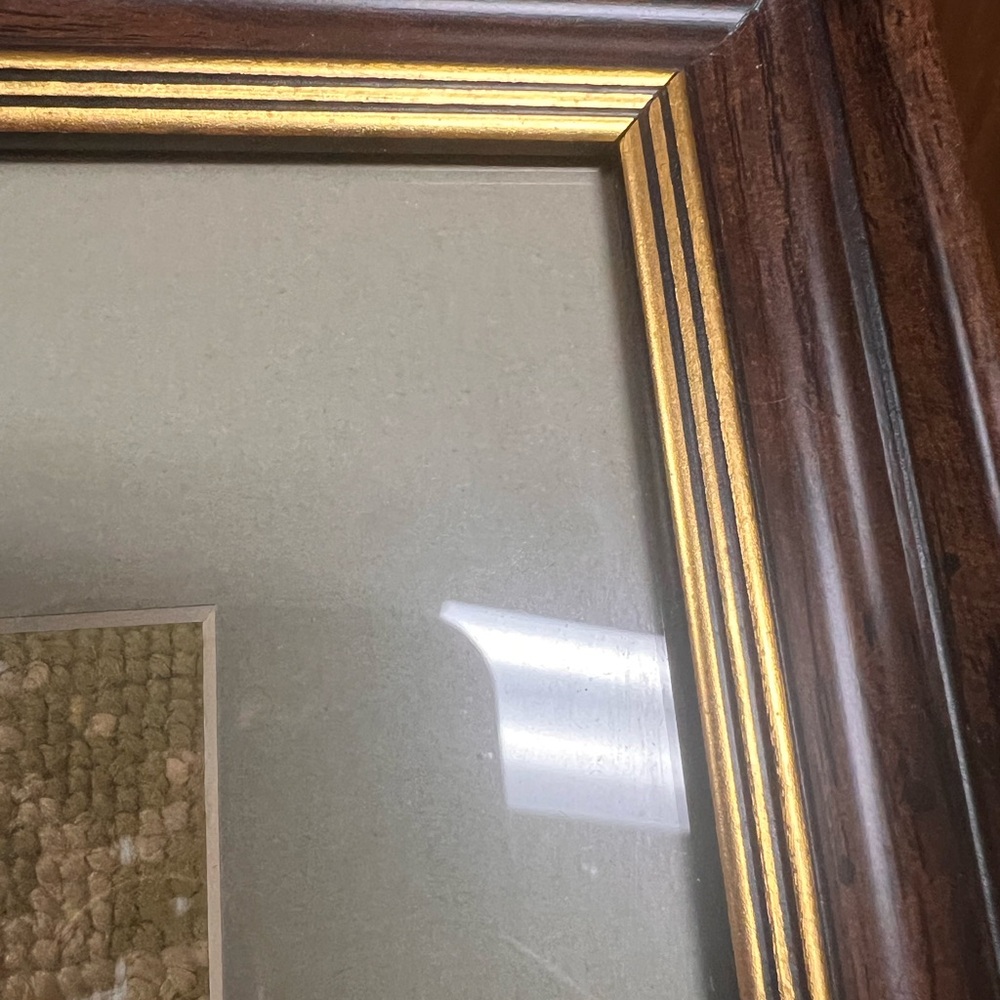 Framed Fruit and Floral Needlepoint Art 14x16 - Picture 9 of 9